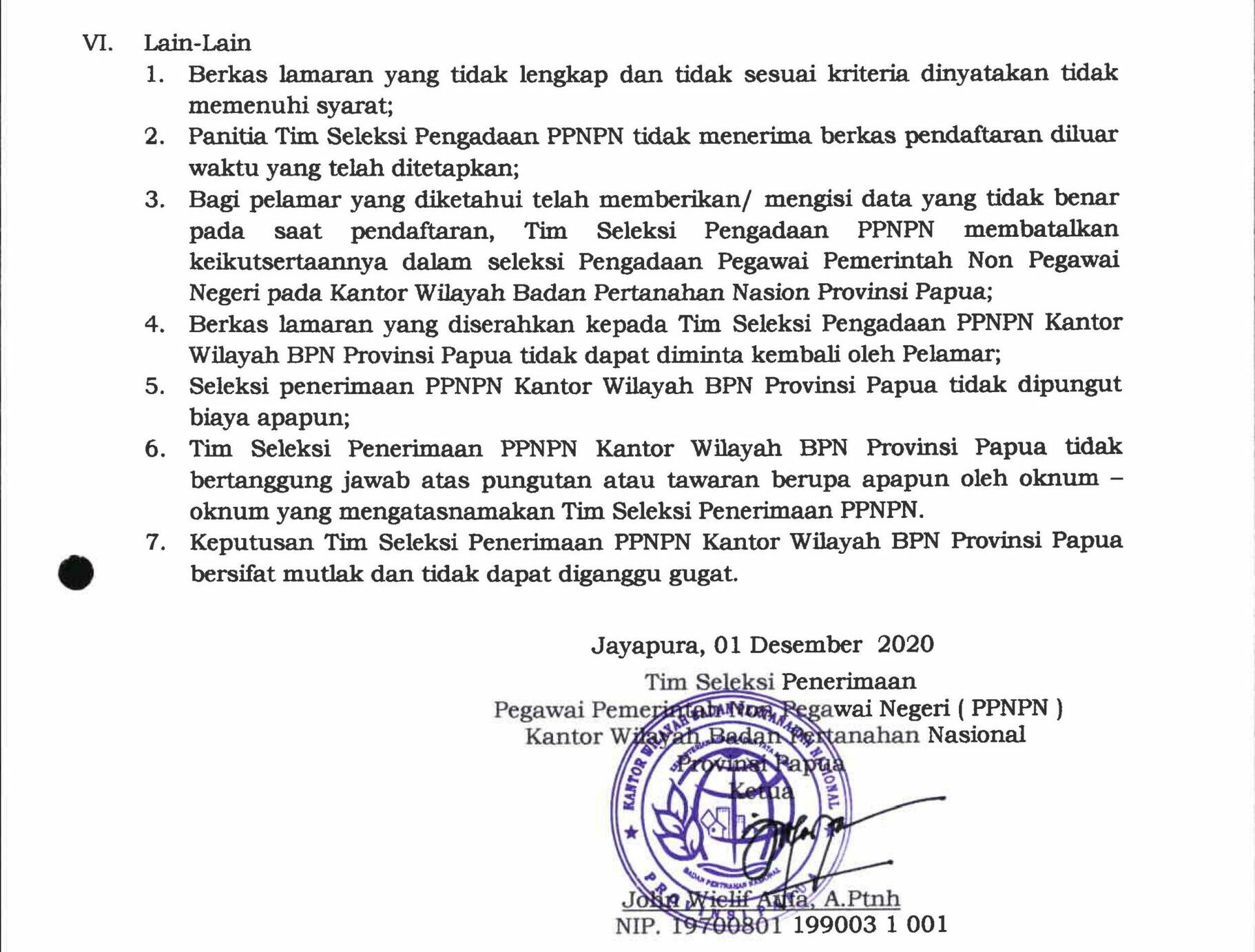 Kementerian ATR/BPN Kanwil Papua