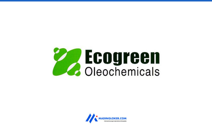 Lowongan Kerja PT Ecogreen Oleochemicals