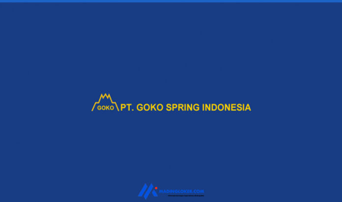 Lowongan Kerja SMA/SMK Sederajat PT Goko Spring Indonesia