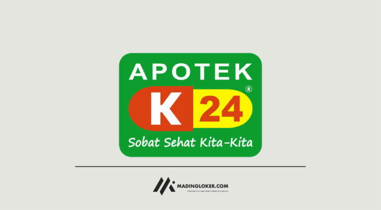 Lowongan Kerja Admin Operasional PT K-24 Indonesia (Apotek K-24)