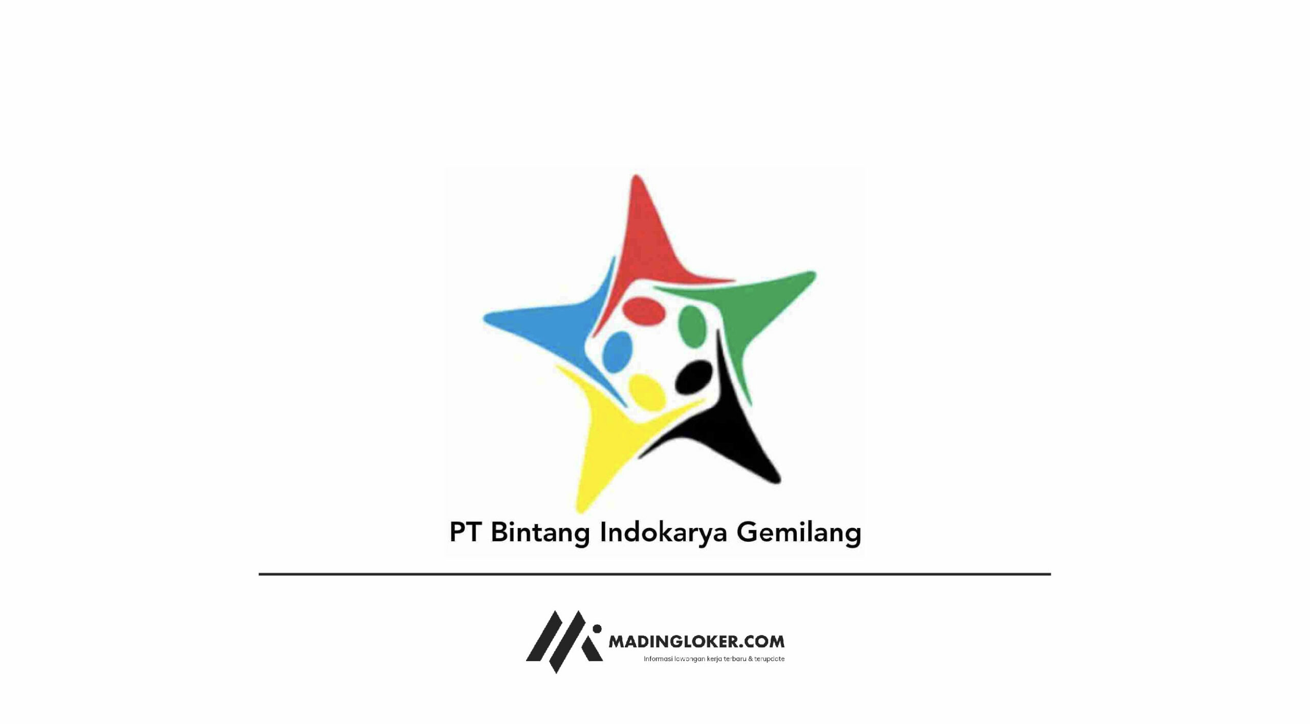 Lowongan Kerja PT Bintang Indokarya Gemilang (Adidas)