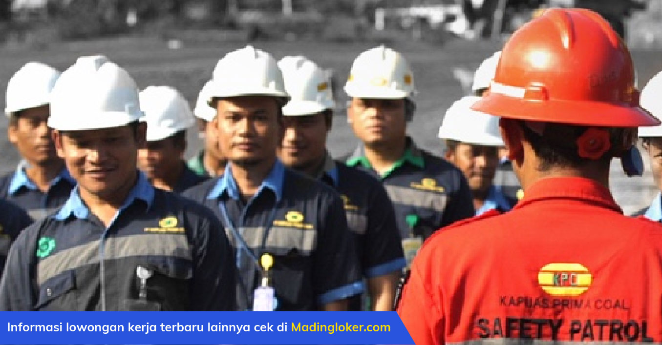 Lowongan Kerja PT Kapuas Prima Coal Tbk - Madingloker