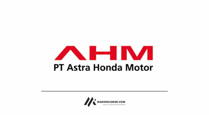 Rekrutmen PT Astra Honda Motor (AHM)