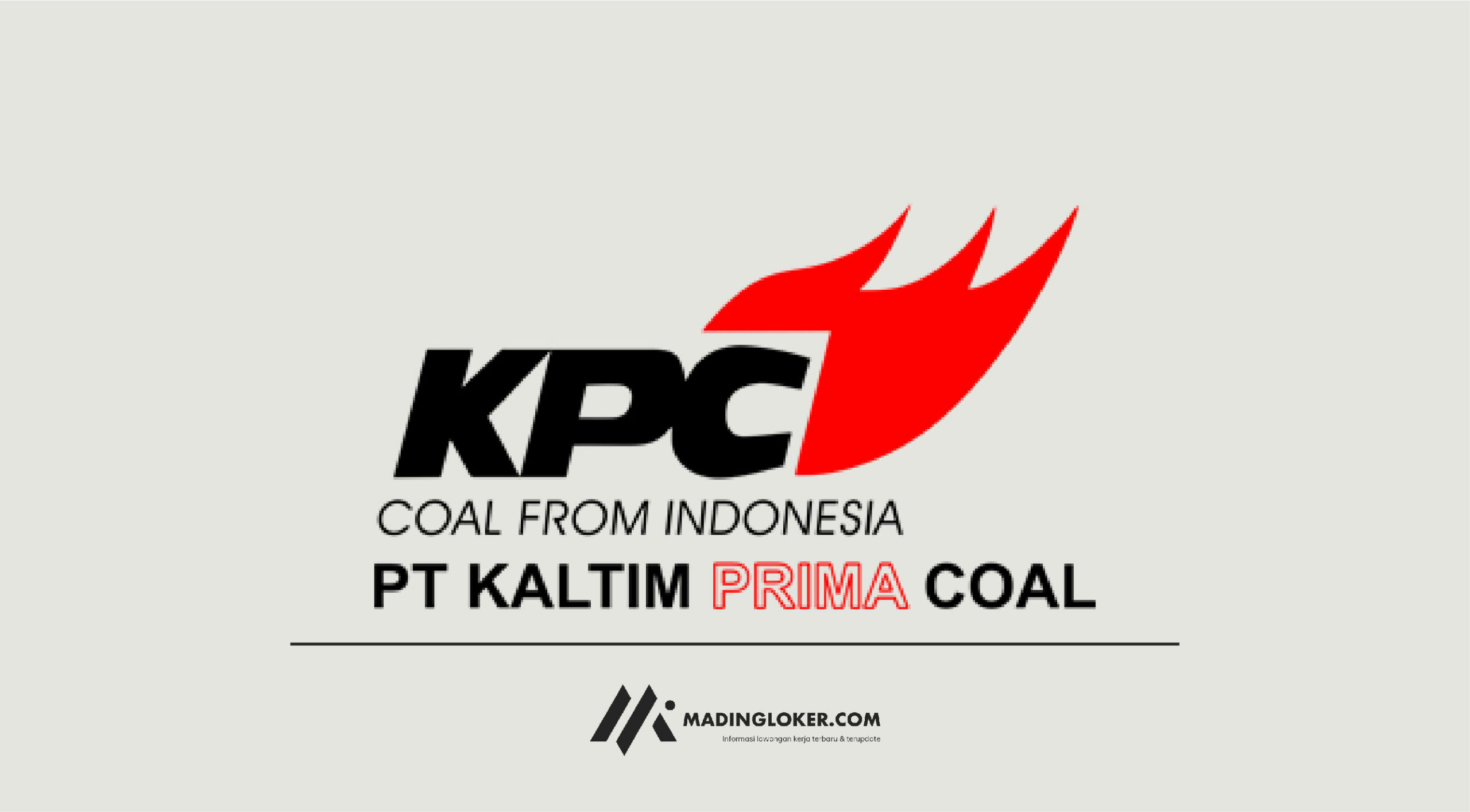 Lowongan Kerja PT Kaltim Prima Coal (KPC)