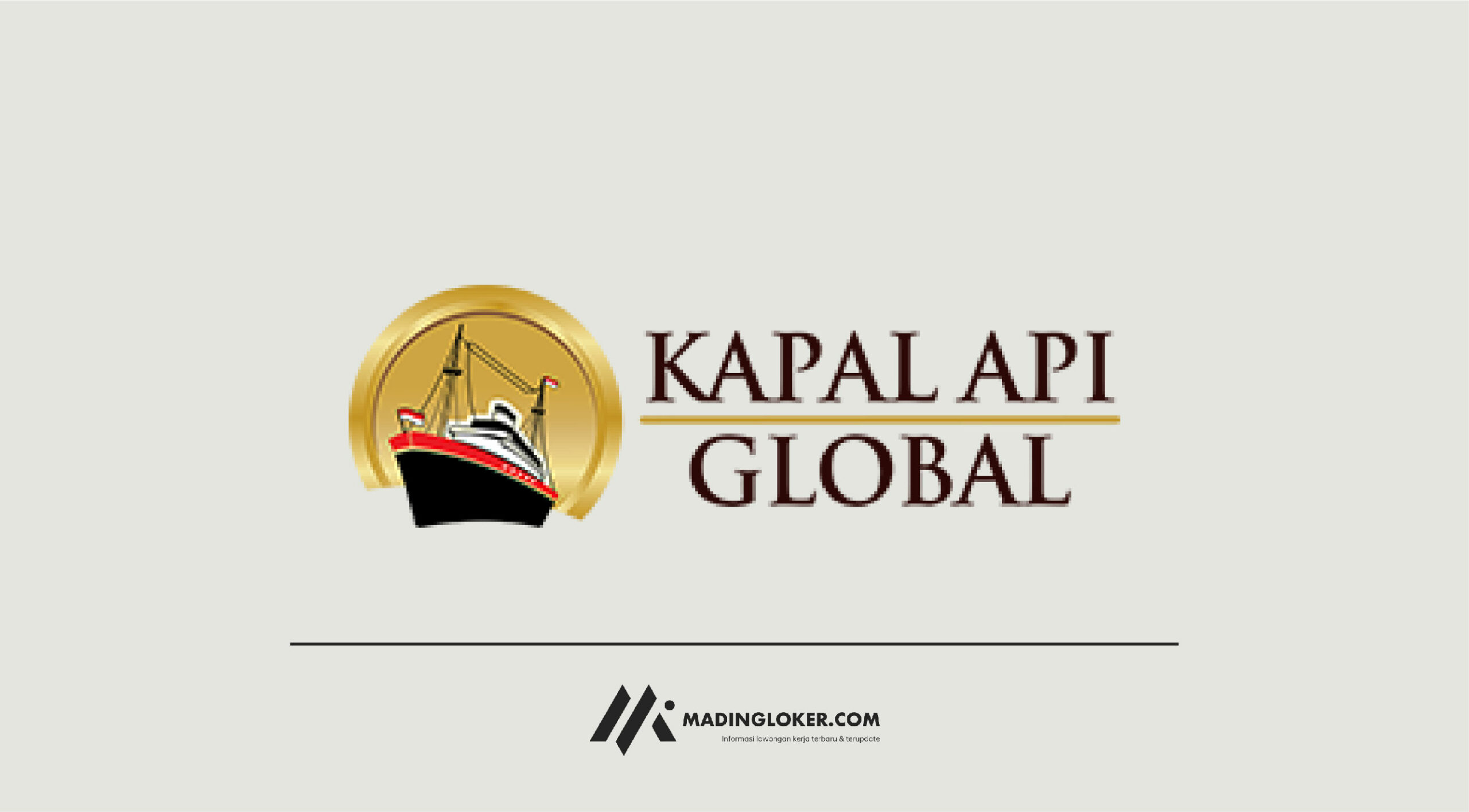 Lowongan Magang PT Kapal Api Global