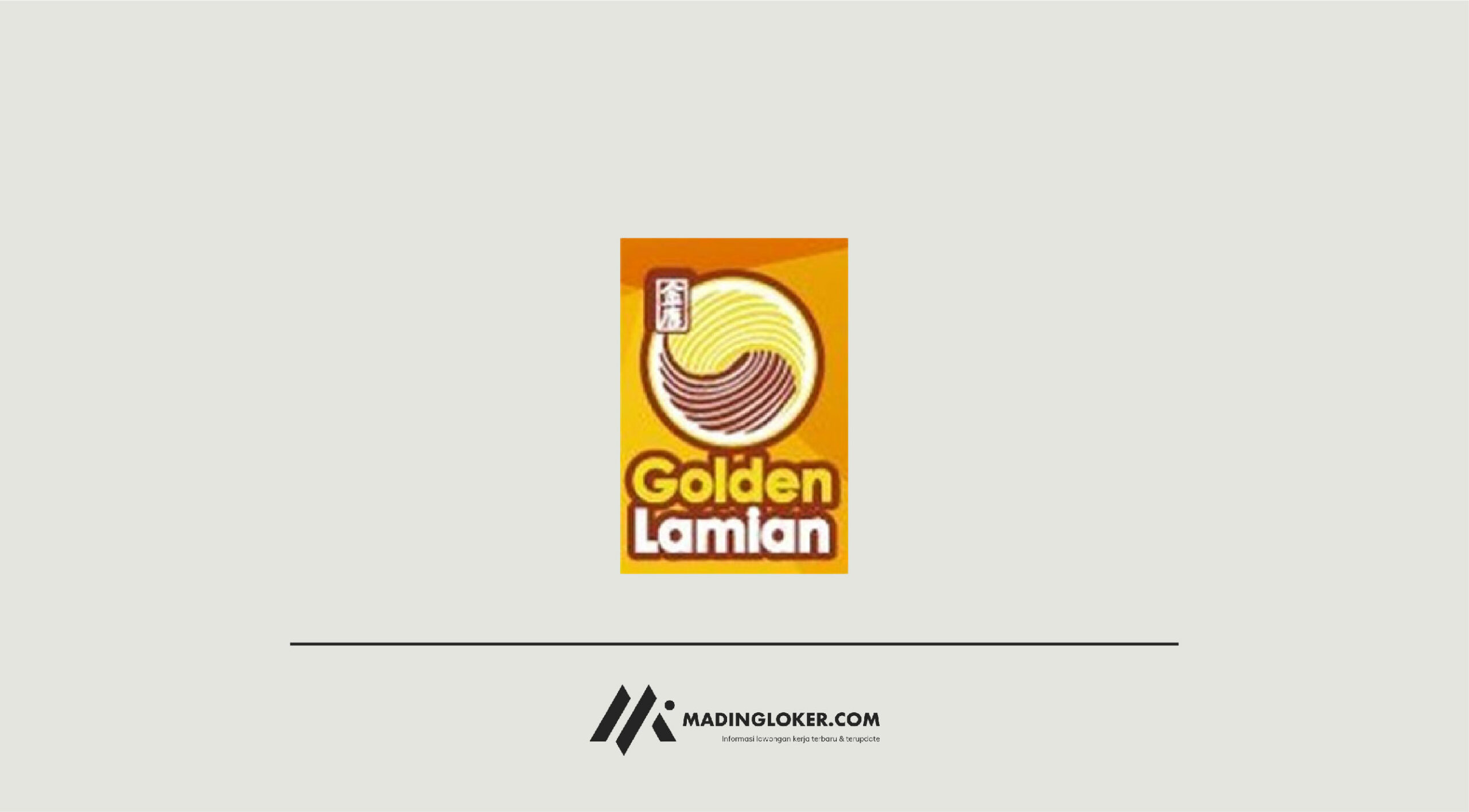Lowongan Kerja Trainer Staff Seven Retail Group (Golden Lamian)
