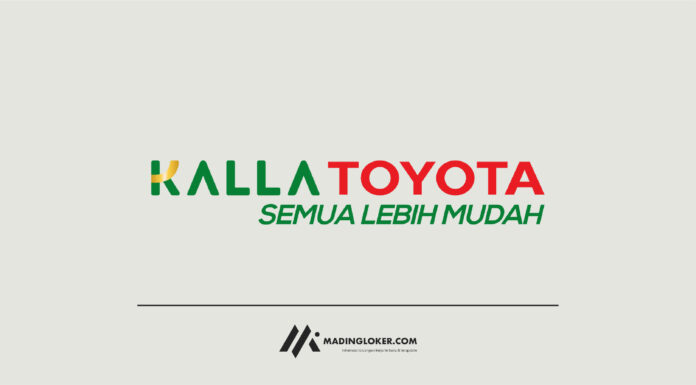 Lowongan Kerja PT Hadji Kalla (Kalla Toyota)